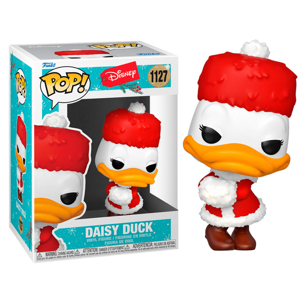 Imagen de Figura Pop Disney Holiday Daisy Duck parte de nuestra colección en Espadas y más, sitio oficial.