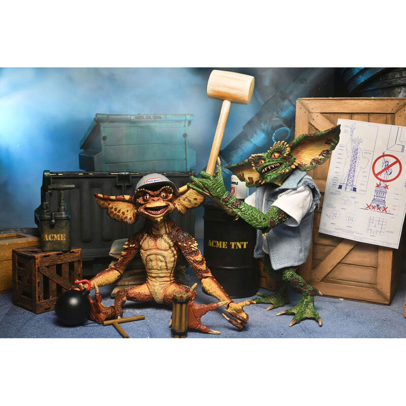 Imagen 3 de Blister Figuras Gremlins Ultimate Demolition Gremlins 2 15Cm