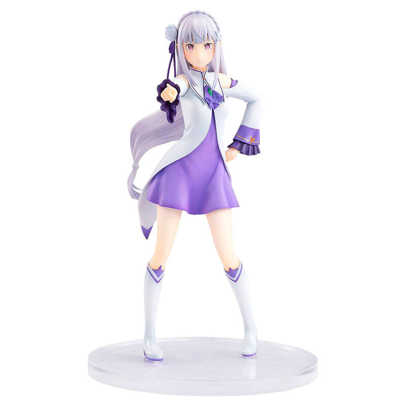 Imagen 1 - Estatua Emilia Re:zero Starting Life In Another World 17Cm