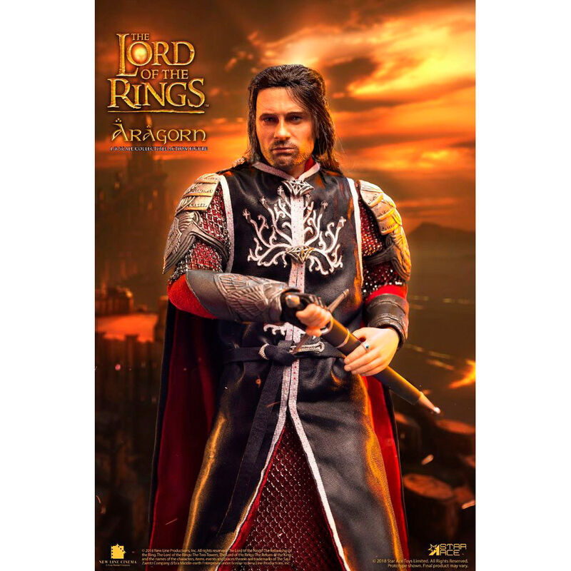 Imagen 3 - Figura Real Master Aragorn El Señor De Los Anillos 23Cm