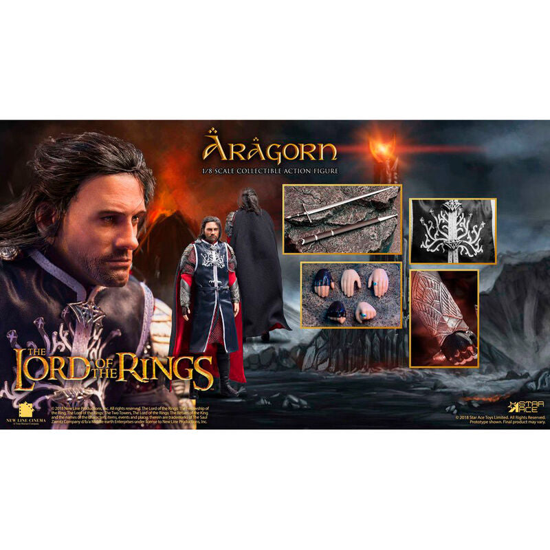 Imagen 6 - Figura Real Master Aragorn El Señor De Los Anillos 23Cm