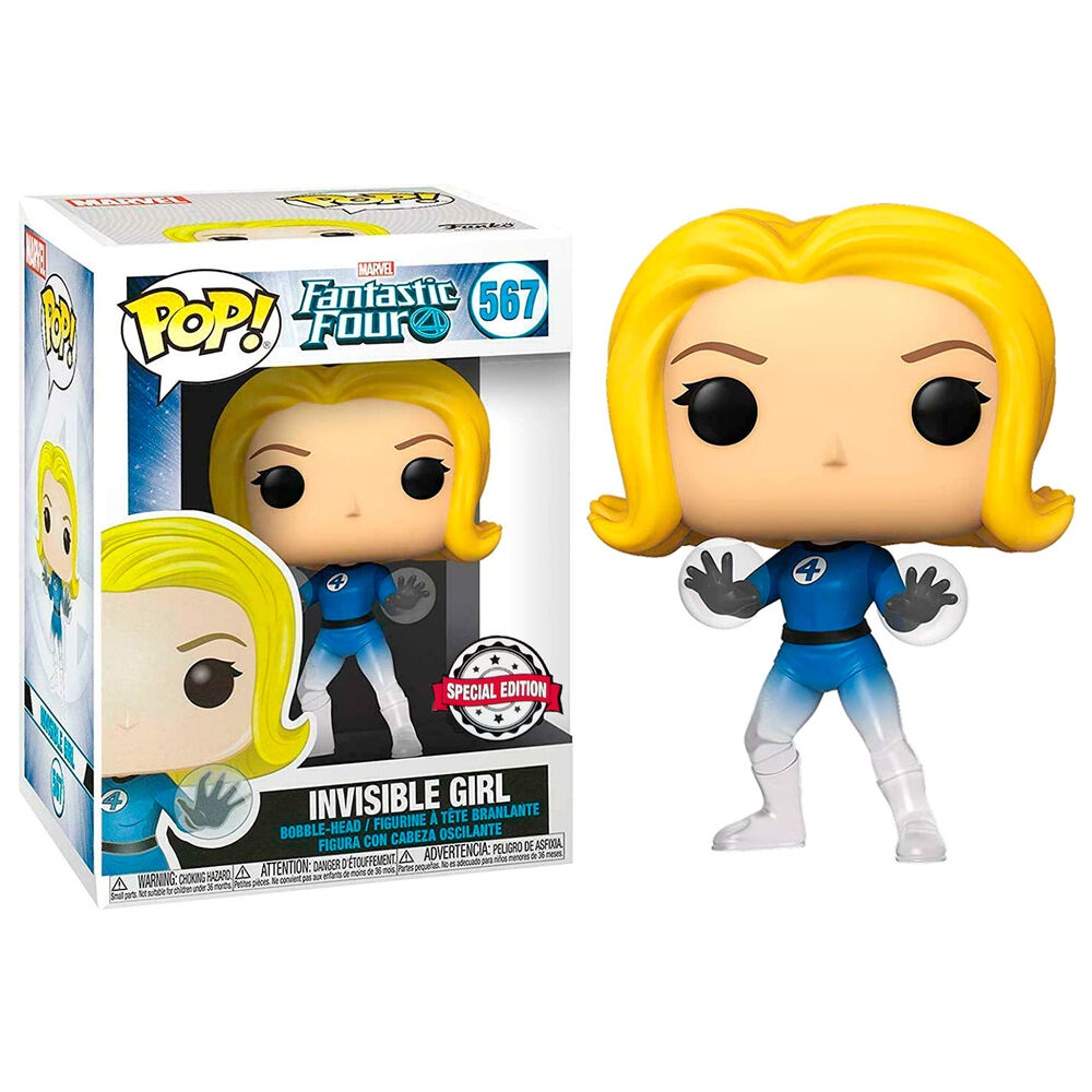 Imagen 1 de Figura Pop Marvel Fantastic Four Invisible Girl Exclusive