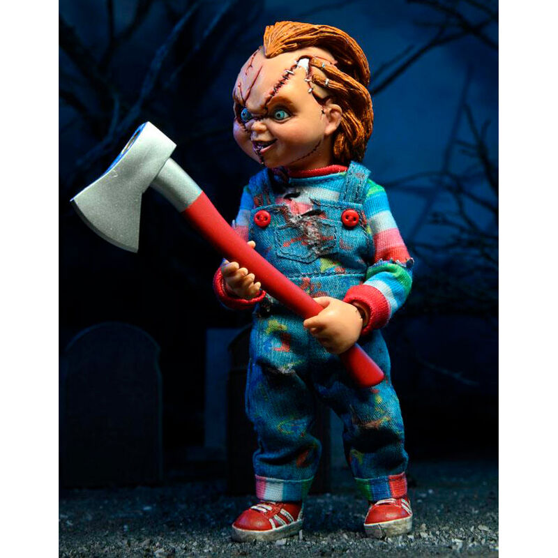 Imagen 3 de Pack 2 Figuras Clothed Chucky And Tiffany La Novia De Chucky 14Cm