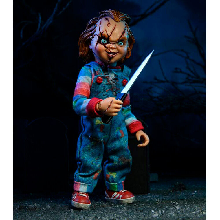 Imagen 4 de Pack 2 Figuras Clothed Chucky And Tiffany La Novia De Chucky 14Cm