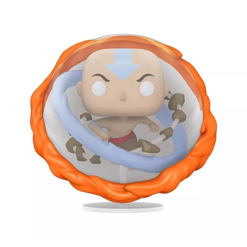 Imagen 2 de Figura Pop Avatar Aang All Elements Glow In The Dark Exclusive