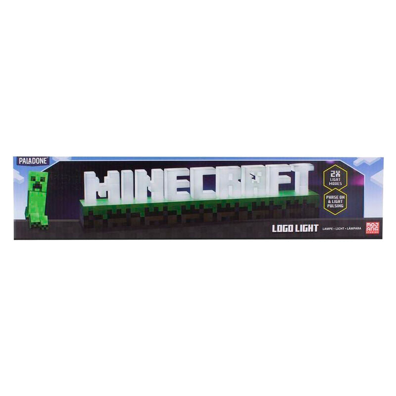 Imagen 2 de Lampara Logo Minecraft