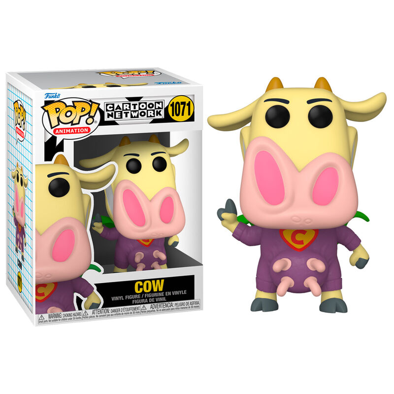 Imagen 1 de Figura Pop Cartoon Network Cow And Chicken - Superhero Cow