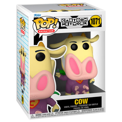 Imagen 2 de Figura Pop Cartoon Network Cow And Chicken - Superhero Cow
