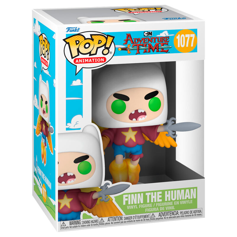 Imagen de Figura Pop Adventure Time Ultimate Wizard Finn parte de nuestra colección en Espadas y más, sitio oficial.