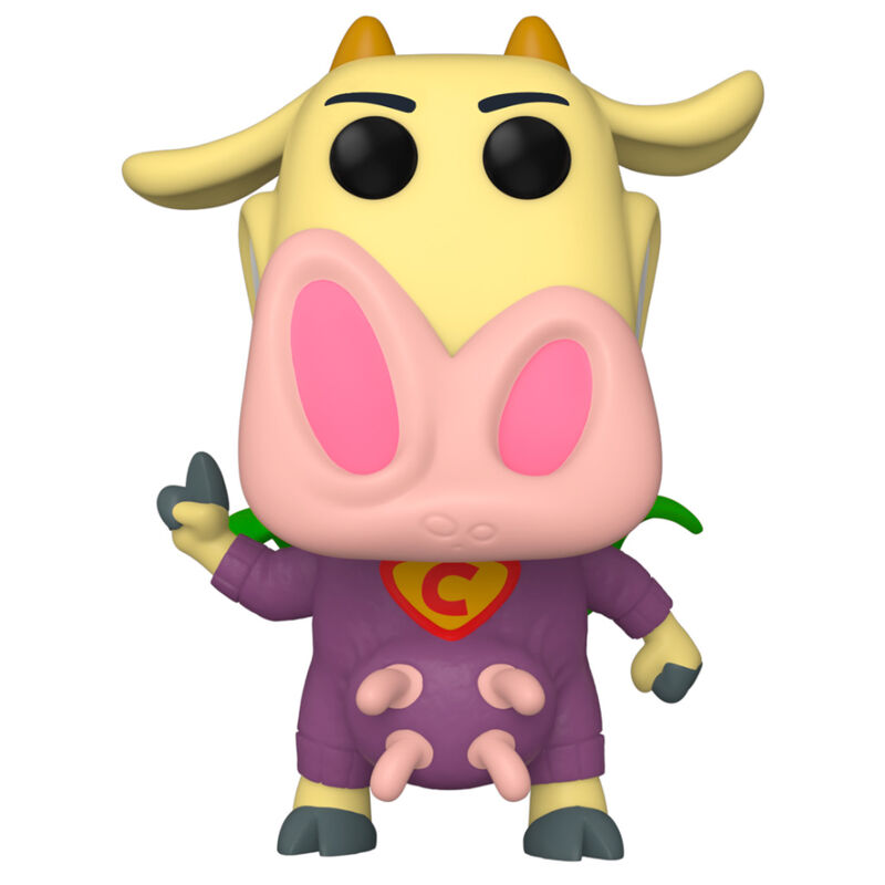 Imagen 3 de Figura Pop Cartoon Network Cow And Chicken - Superhero Cow