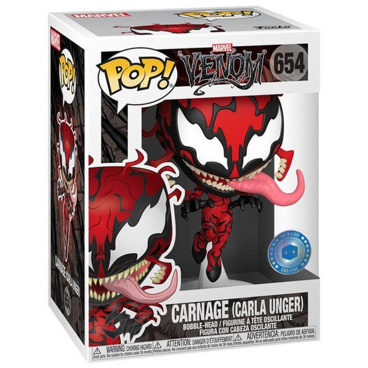 Imagen 2 de Figura Pop Marvel Comics Carla Unger Carnage Exclusive