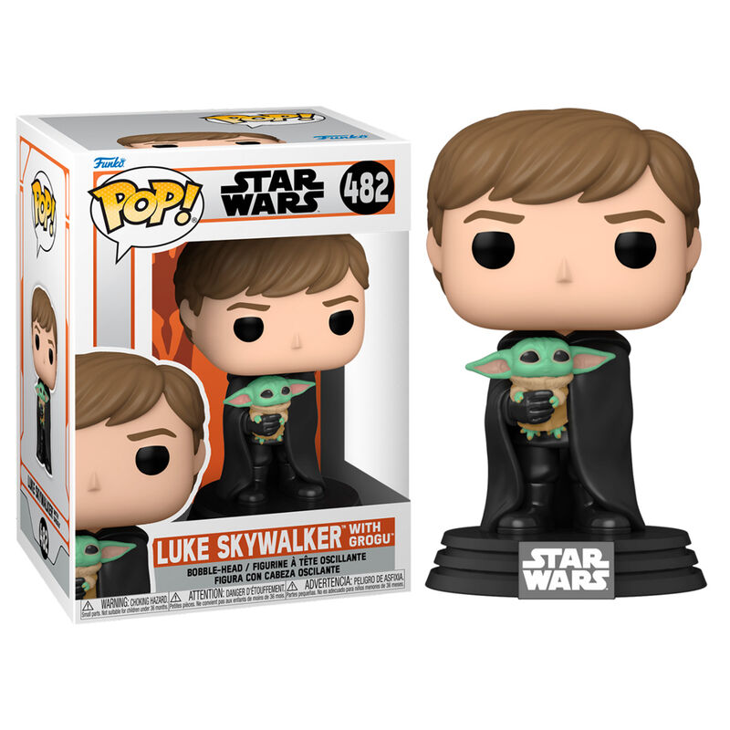 Imagen 1 de Figura Pop Star Wars Mandalorian Luke With Child