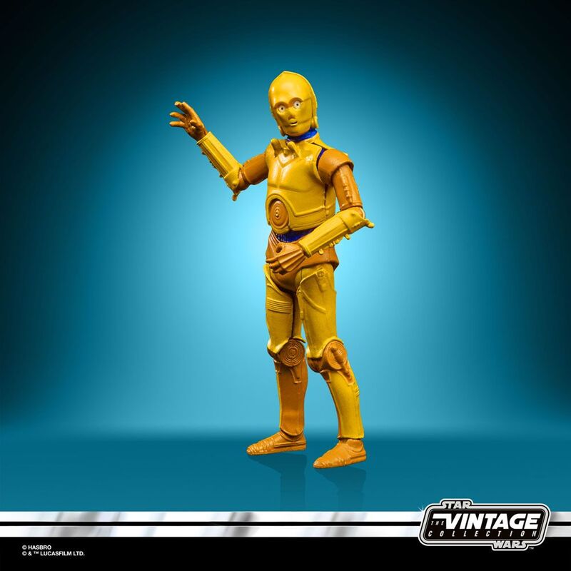 Imagen 3 de Figura C3-Po Star Wars Droids Vintage Star Wars Vintage 10Cm