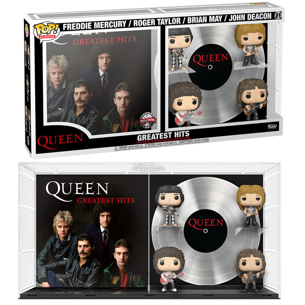 Imagen 1 - Figuras Pop Album Queen Greatest Hits