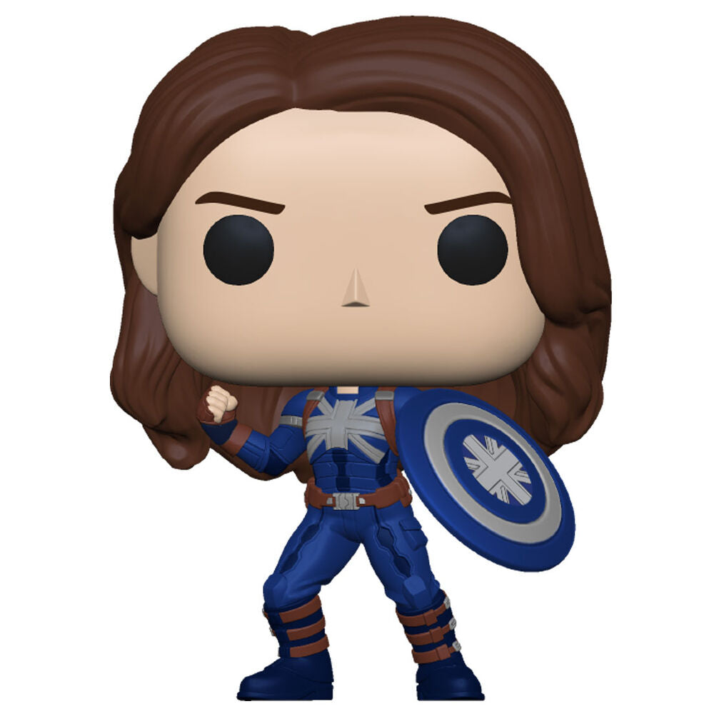 Imagen de Figura Pop Marvel What If Captain Carter Stealth parte de nuestra colección en Espadas y más, sitio oficial.