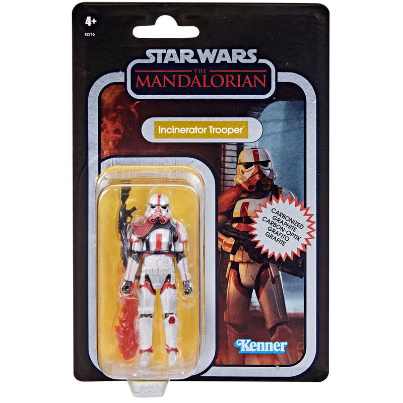 Imagen 2 de Figura Incinerator Trooper Carbonized Collection Star Wars 10Cm Vintage