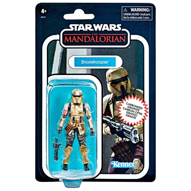 Imagen 3 de Figura Shoretrooper Carbonized Collection Star Wars Vintage 10Cm