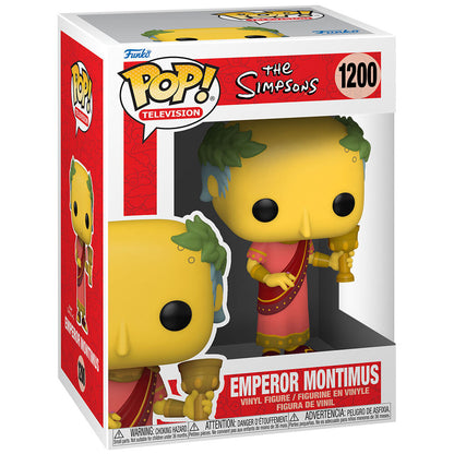 Imagen de Figura Pop Simpsons Emperor Montimus parte de nuestra colección en Espadas y más, sitio oficial.