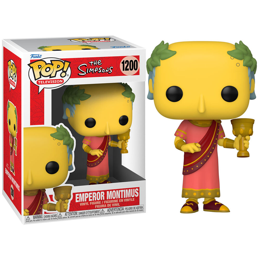 Imagen de Figura Pop Simpsons Emperor Montimus parte de nuestra colección en Espadas y más, sitio oficial.