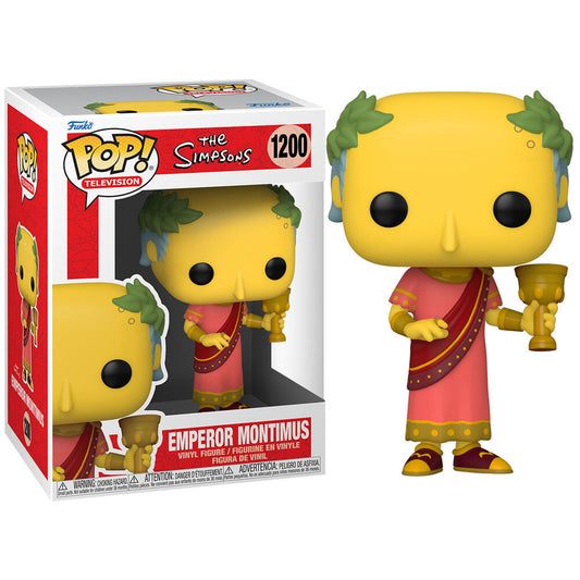 Imagen de Figura Pop Simpsons Emperor Montimus parte de nuestra colección en Espadas y más, sitio oficial.
