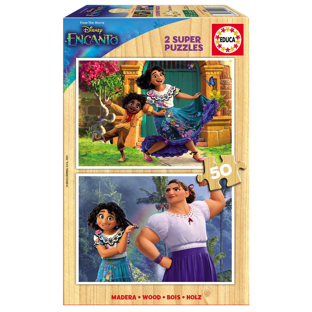 Imagen 1 de Puzzle Encanto Disney 2X50pzs