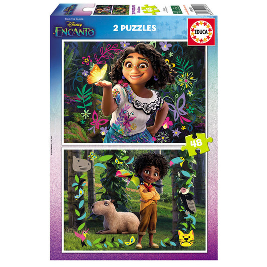 Imagen 1 de Puzzle Encanto Disney 2X48pzs