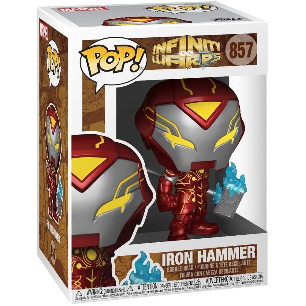 Imagen 2 de Figura Pop Marvel Infinity Warps Iron Hammer