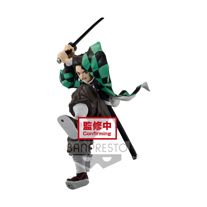 Imagen 2 de Figura The Tanjiro Kamado Maximatic Demon Slayer Kimetsu No Yaiba 19Cm