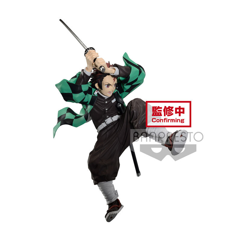 Imagen 3 de Figura The Tanjiro Kamado Maximatic Demon Slayer Kimetsu No Yaiba 19Cm