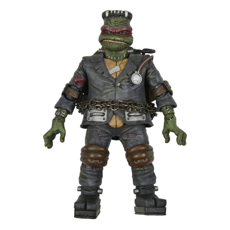 Imagen de Figura Action Ultimate Raphael As Frankenstein Monster Tortugas Ninja 18Cm parte de nuestra colección en Espadas y más, sitio oficial.