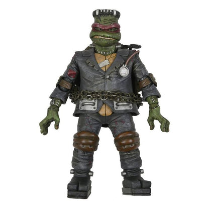 Imagen de Figura Action Ultimate Raphael As Frankenstein Monster Tortugas Ninja 18Cm parte de nuestra colección en Espadas y más, sitio oficial.
