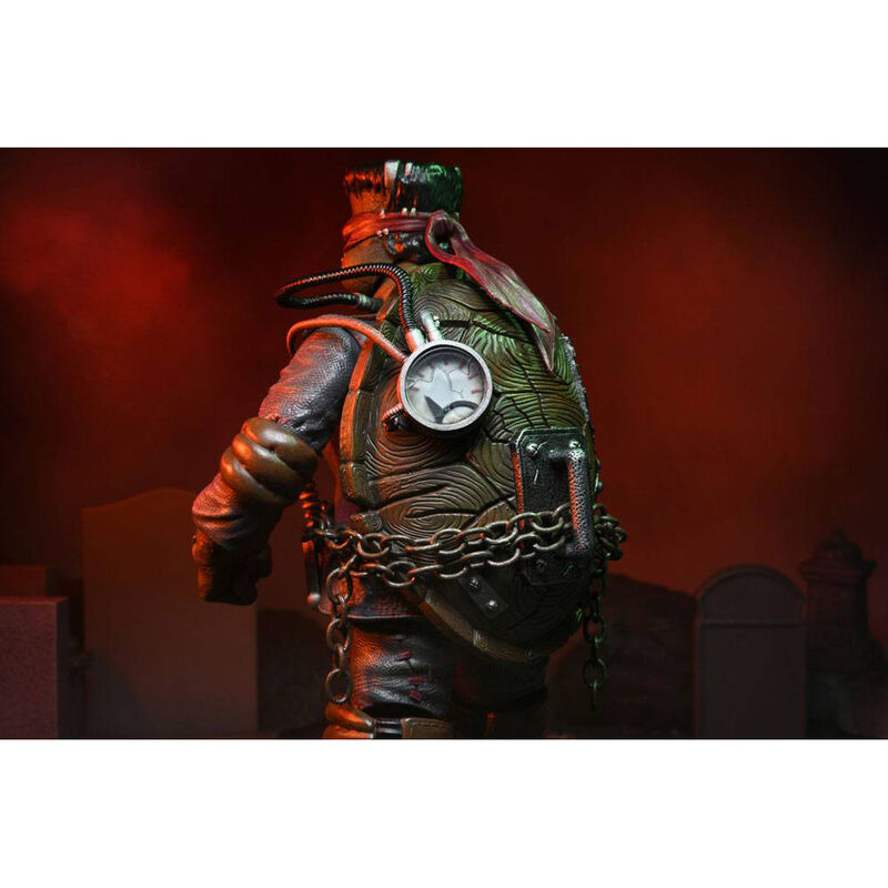 Imagen de Figura Action Ultimate Raphael As Frankenstein Monster Tortugas Ninja 18Cm parte de nuestra colección en Espadas y más, sitio oficial.