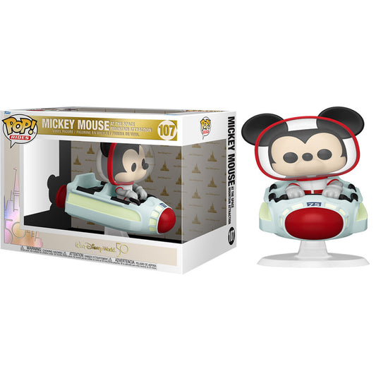 Imagen 1 de Figura Pop Disney World 50Th Mickey Mouse At The Space Mountain Attraction