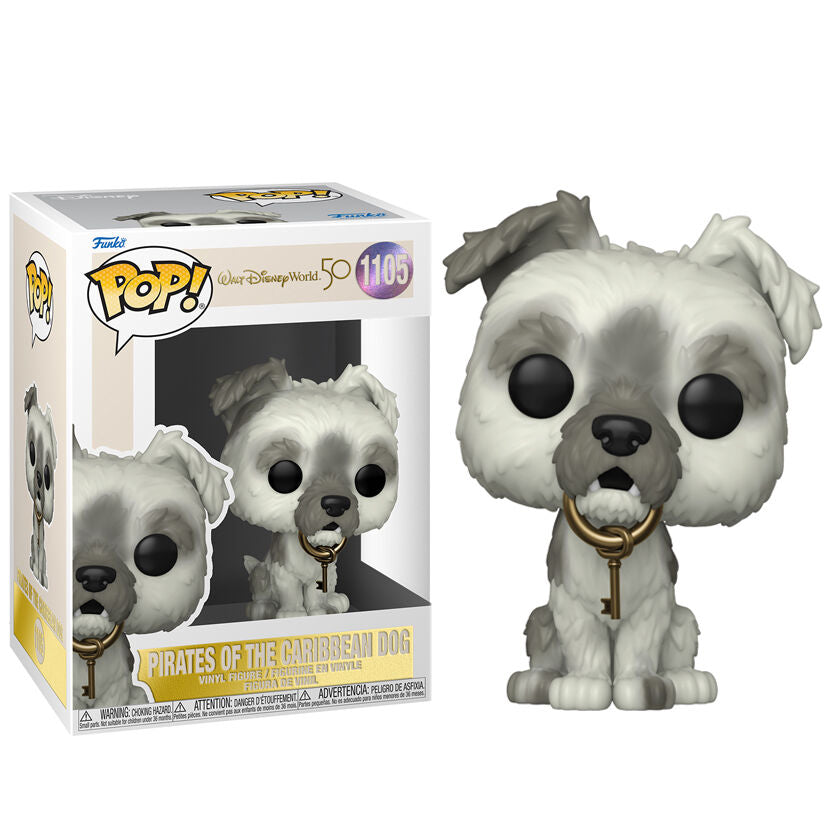Imagen 1 - Figura Pop Disney World 50Th Piratas Del Caribe Dog W/keys