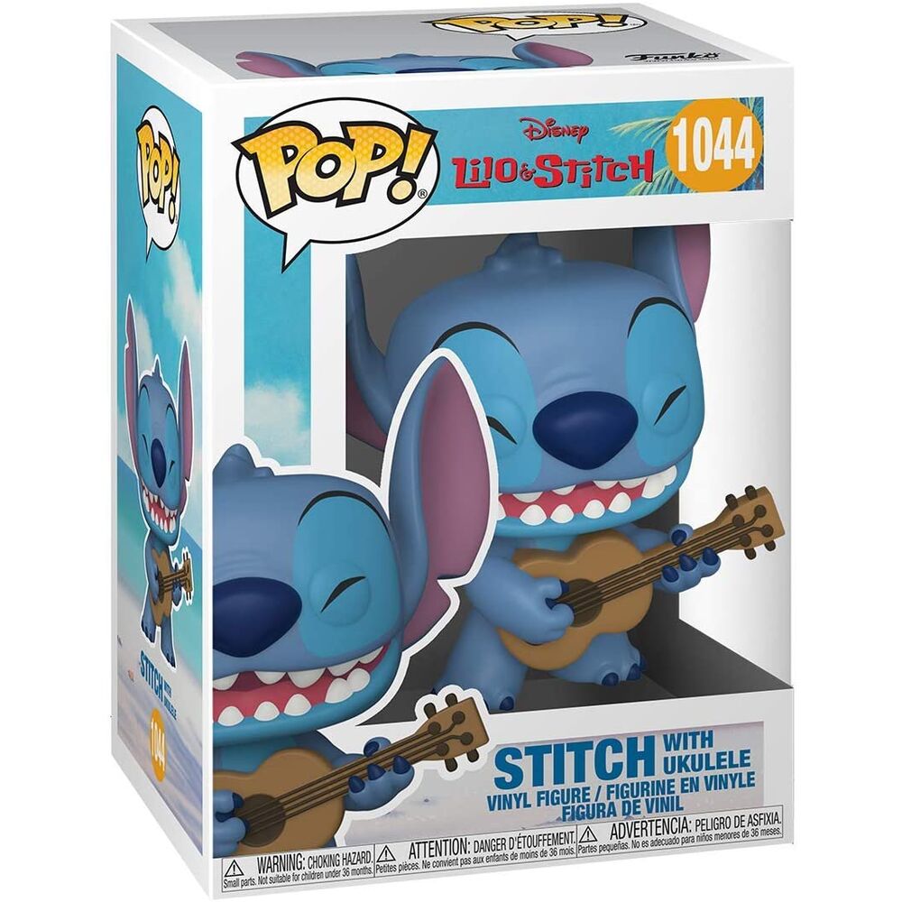Imagen 2 de Figura Pop Disney Lilo And Stitch - Stitch With Ukelele