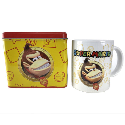 Imagen de Hucha + Taza Donkey Kong Super Mario Bros Nintendo parte de nuestra colección en Espadas y más, sitio oficial.