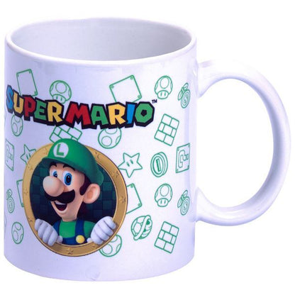 Imagen de Hucha + Taza Luigi Super Mario Bros Nintendo parte de nuestra colección en Espadas y más, sitio oficial.