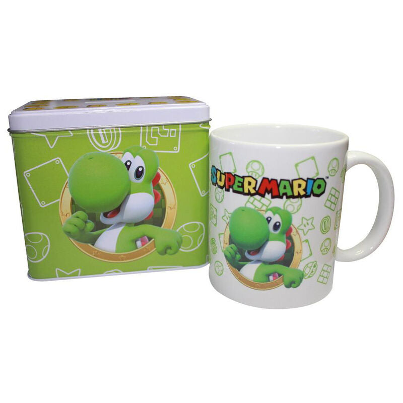 Imagen 1 de Hucha + Taza Yoshi Super Mario Bros Nintendo