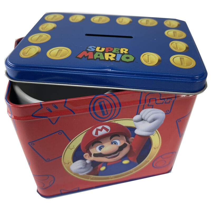 Imagen 3 de Hucha + Taza Mario Super Mario Bros Nintendo