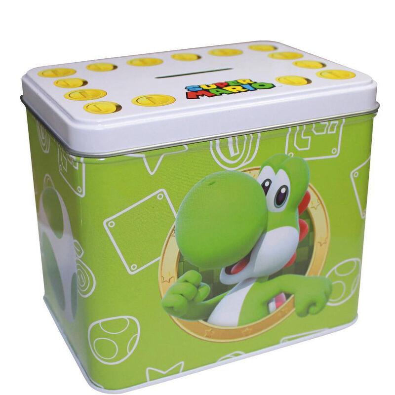 Imagen 3 de Hucha + Taza Yoshi Super Mario Bros Nintendo