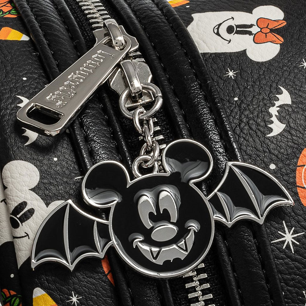 Imagen 9 de Set Mochila + Diadema Orejas Spooky Halloween Mickey And Minnie Disney  Loungefly 27Cm