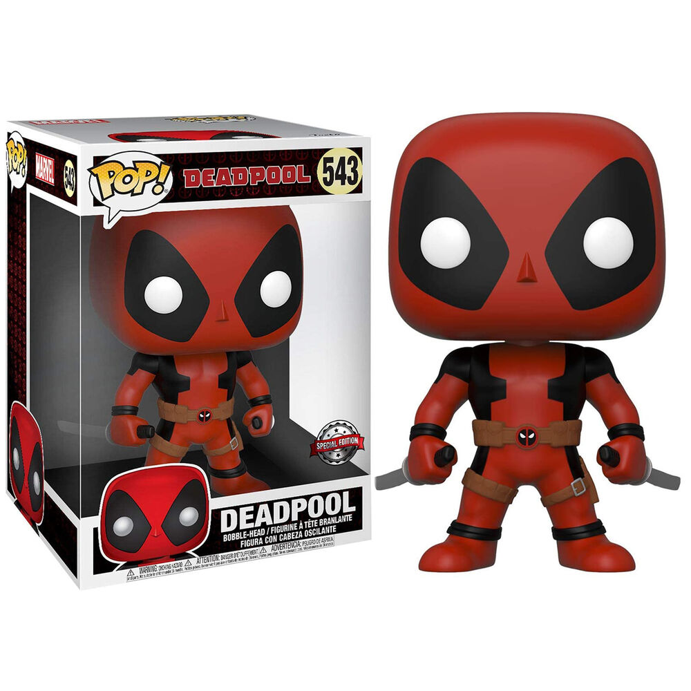 Imagen 1 - Figura Pop Marvel Deadpool With Swords 25Cm Exclusive