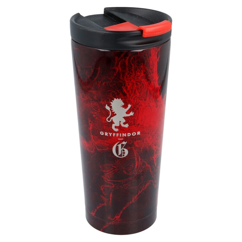 Imagen 5 de Vaso Cafe Acero Inoxidable Harry Potter Griffindor 425Ml