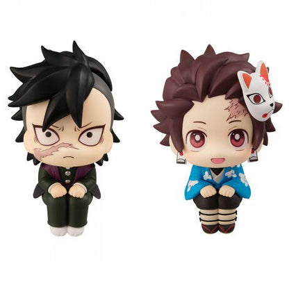 Imagen 4 de Pack 2 Figuras Tanjiro Kamado And Genya Lookup Demon Slayer Kimetsu No Yaiba 11Cm