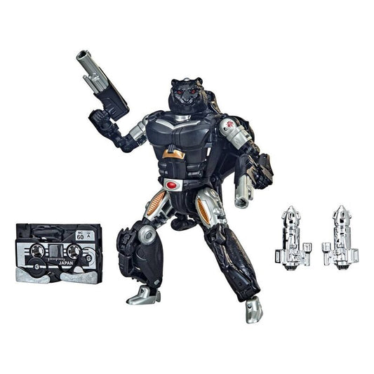 Imagen 1 de Blister Figura Covert Agent Ravage + Decepticon Forever Ravage War From Cybertron Transformers 15Cm