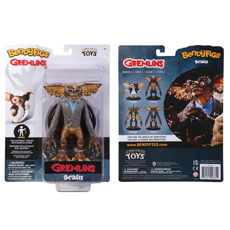 Imagen de Figura Maleable Bendyfigs Brain Gremlins 15Cm parte de nuestra colección en Espadas y más, sitio oficial.
