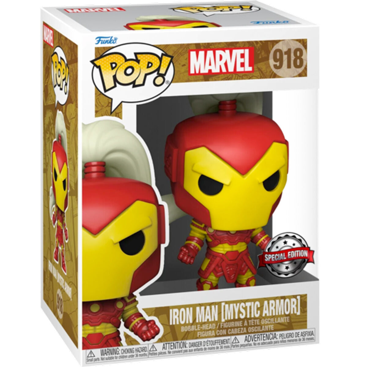 Imagen 3 de Figura Pop Marvel Iron Man Mystic Armor Exclusive