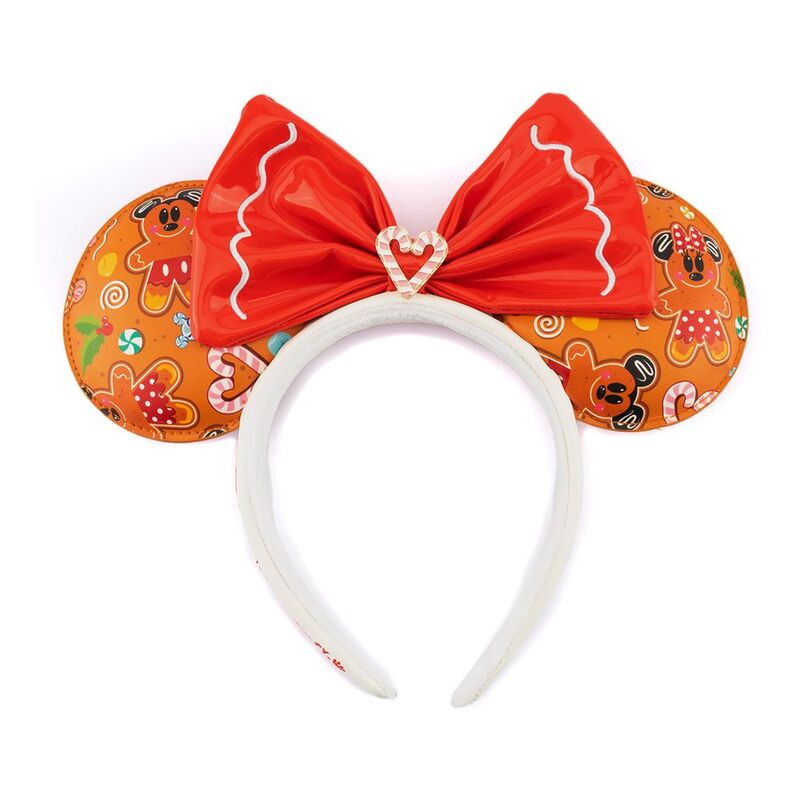 Imagen 1 de Diadema Orejas Mickey Minnie Gingerbread Disney Loungefly