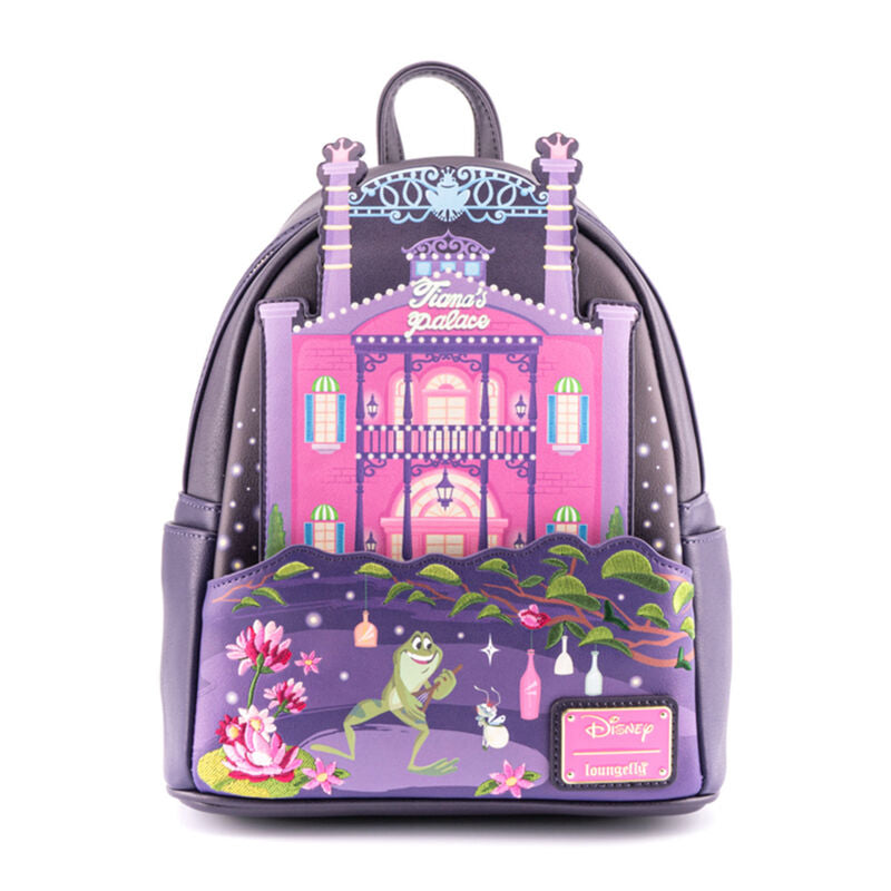 Imagen 1 de Mochila The Frog Tiana Princess Palace Disney Loungefly 26Cm