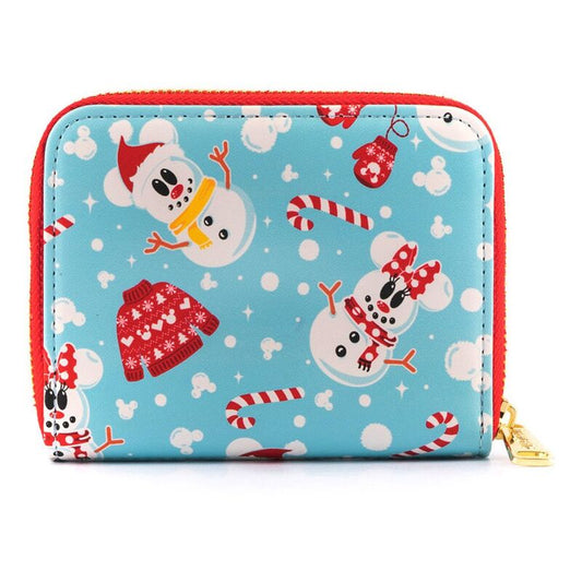 Imagen 1 de Cartera Mickey Minnie Snowman Disney Loungefly